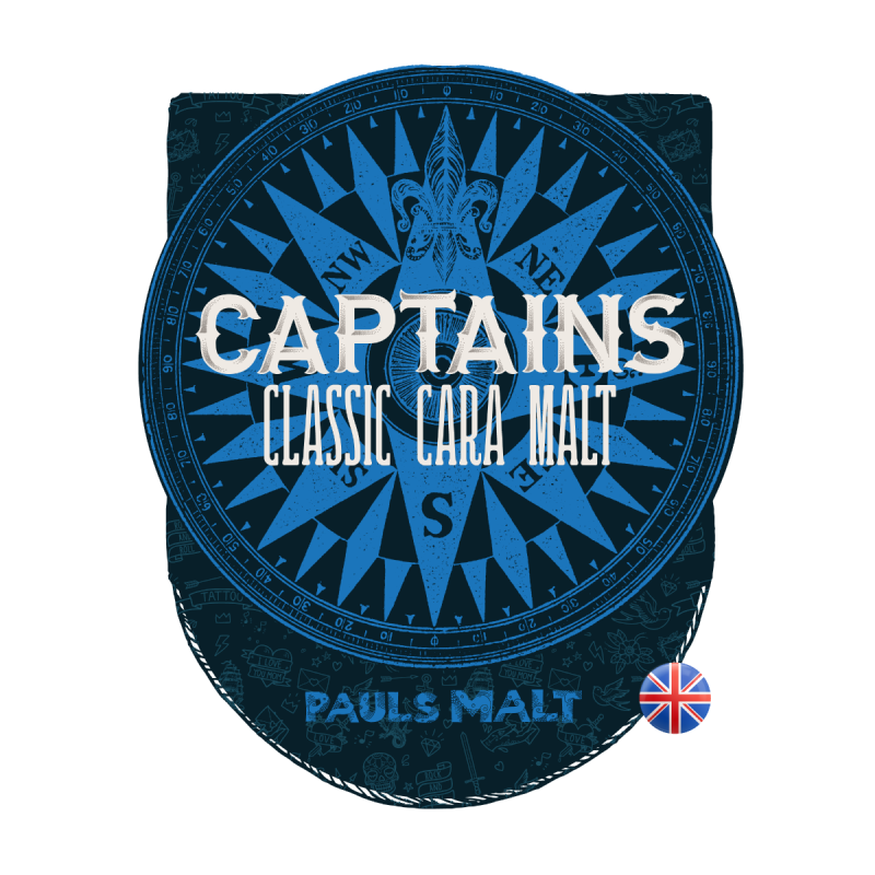 MALTA CAPITAN CLASSIC CARAMELO 10 PAUL MALTS 25 KG